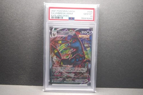 PSA 10 Gem Mint Umbreon VMax #095/203 Evolving Skies 2021
