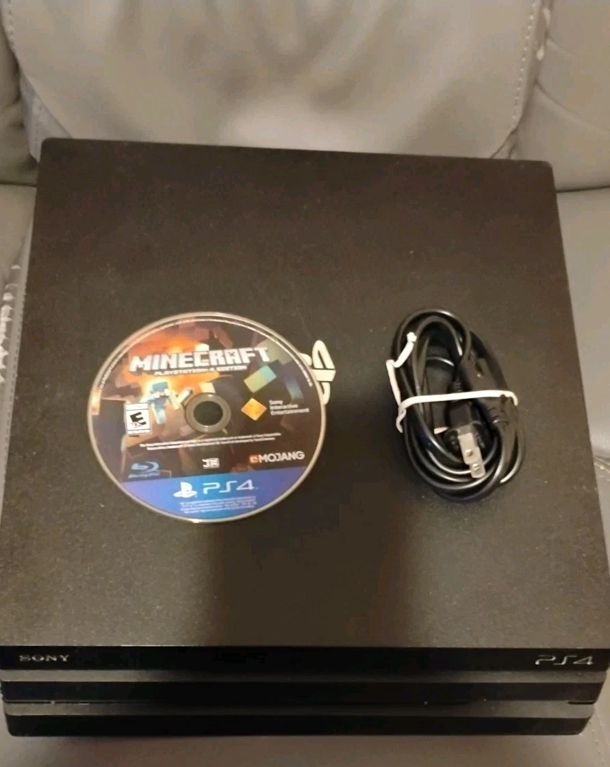 25+ Sony PlayStation 4 Pro Black HDMI Video Game Consoles for sale