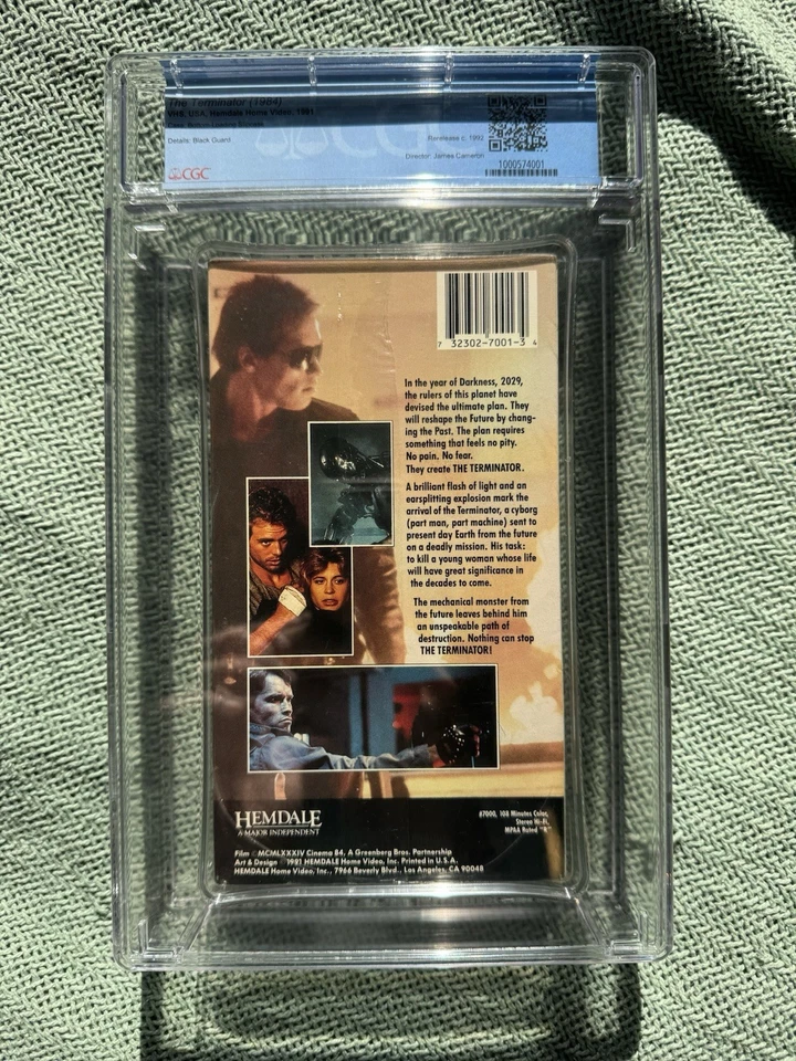 Graded 'Terminator' VHS - 9.4 - Image 3 of 4