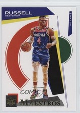 2020-21 Panini Court Kings Maestros Russell Westbrook #5 1nj0