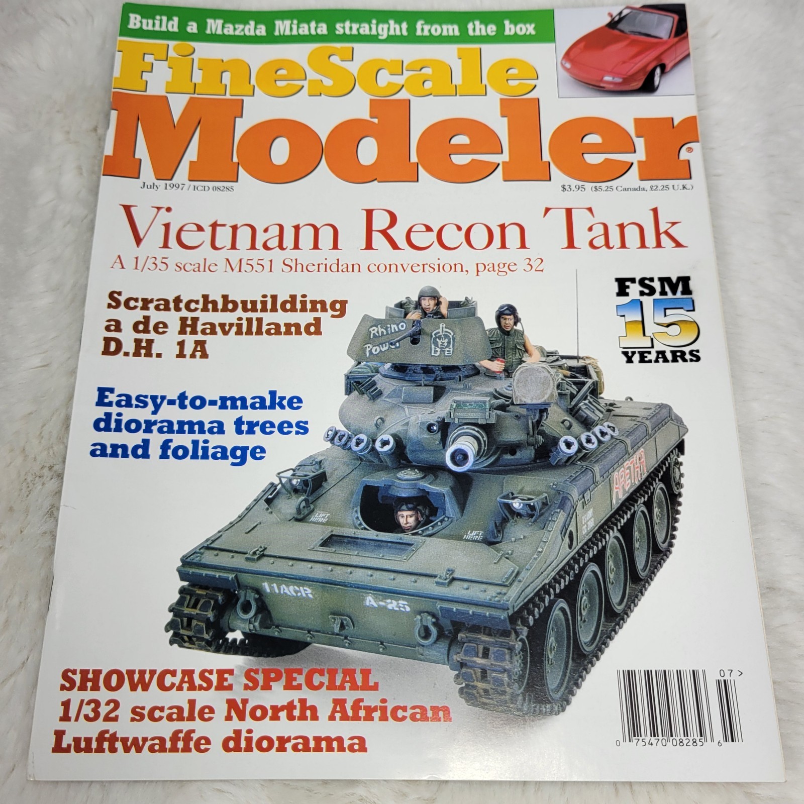 FineScale Modeler Vol 15 #06 Jul 1997 Modeling Magazine VG