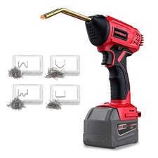 Cordless Plastic Welder for Milwaukee 18V Battery Powered, Hot Stapler Kit wi...