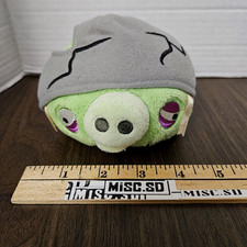 Angry Birds Corporal Pig Plush Cracked Helmet by Commonwealth No Sound