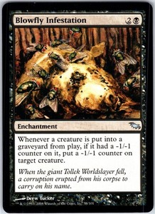 Blowfly Infestation (Shadowmoor) #58 Uncommon MTG