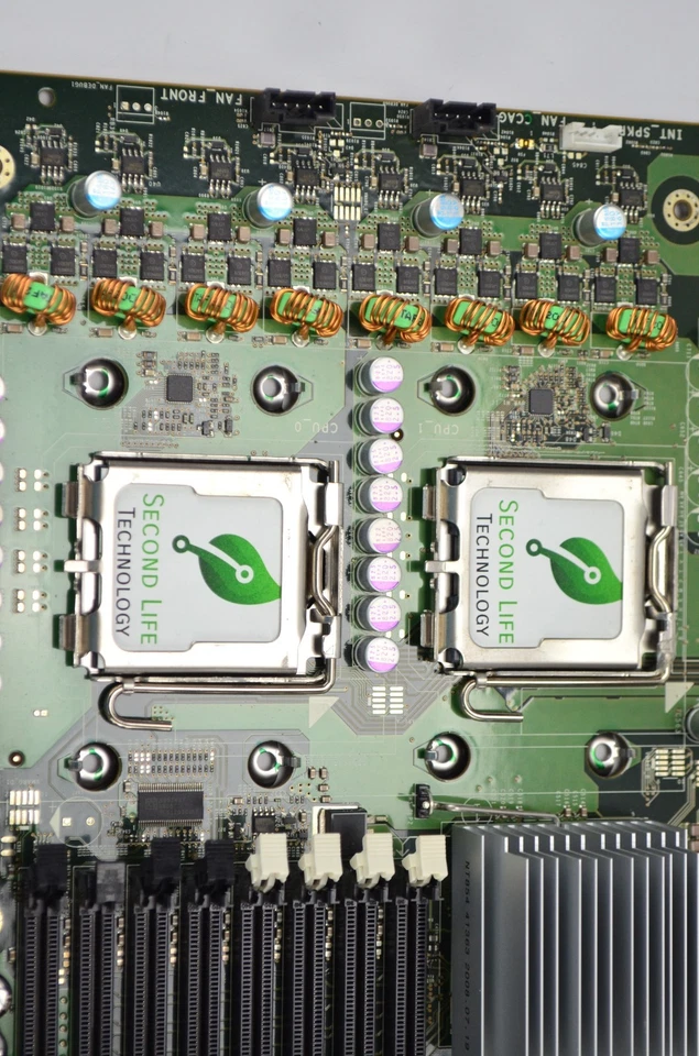 DELL RW199 2x Socket LGA771 DDR2 PCIe PCI For PRECISION T7400 - Tested - Image 3 of 4