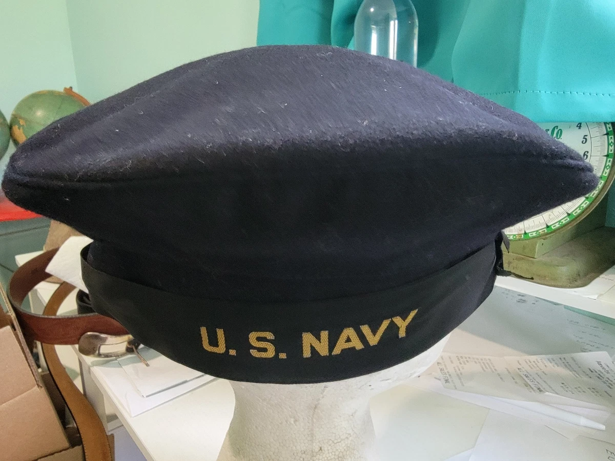 Ww2 Navy Hat In Ww Ii Us Collectible Hats & Helmets for sale | eBay