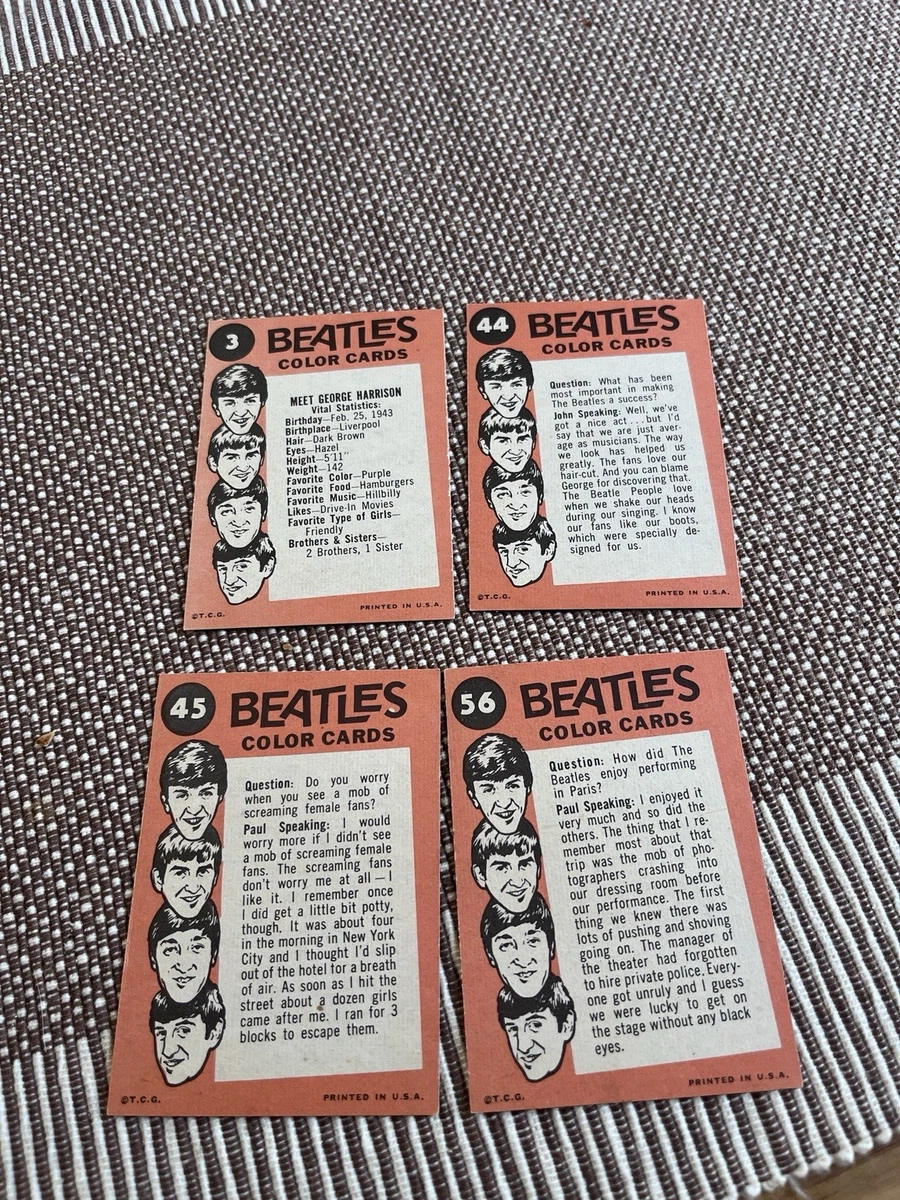 Beatles Cards for sale | eBay