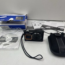 Samsung Digital Camera DV300F 16.1MP Selfie Screen Black Tested