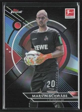 Marvin Schwabe 2022 Topps Finest Bundesliga Black Refractor /199 #79