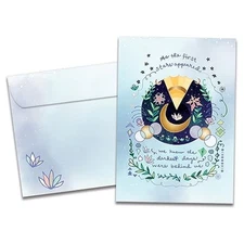 Tree-free Greetings - Winter Solstice Greeting Cards - Artful Designs 