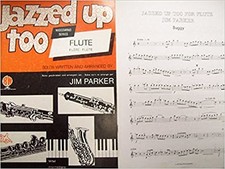 Jazzed Up Too (Flute & Piano), arr Jim Parker by Various, Arr: Parker Book The