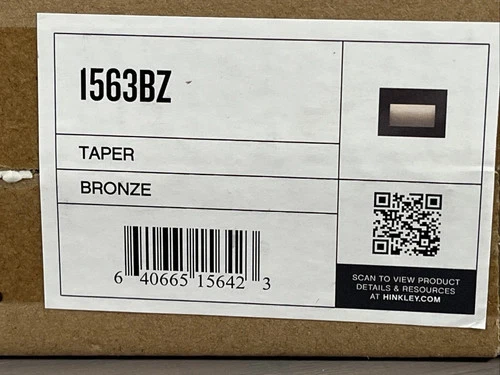 Hinkley Lighting 1563 Bronze Taper 5"W Led Step Light New - Picture 7 of 9