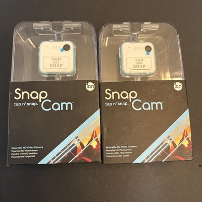 New - Set Of 2 - Ion Snap Cam - Wearable