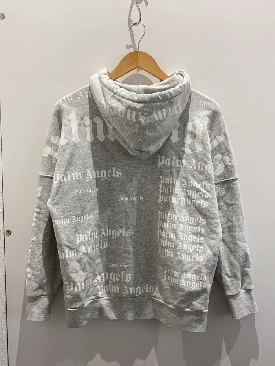 Felpa con cappuccio Palm Angels 19ss HERON PRESTON cotone GRIGIO pmb036s19441009 usata