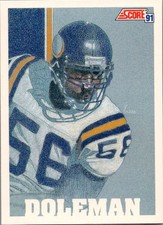 1991 Score #647 Chris Doleman
