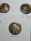 1918 Red Gold BN Tone Full Set P,d,s Mint Fine wheat penny Collection