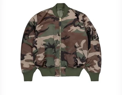 Alpha industries MA-1 Camo Jacke L, Neu OVP - Bild 1 von 4