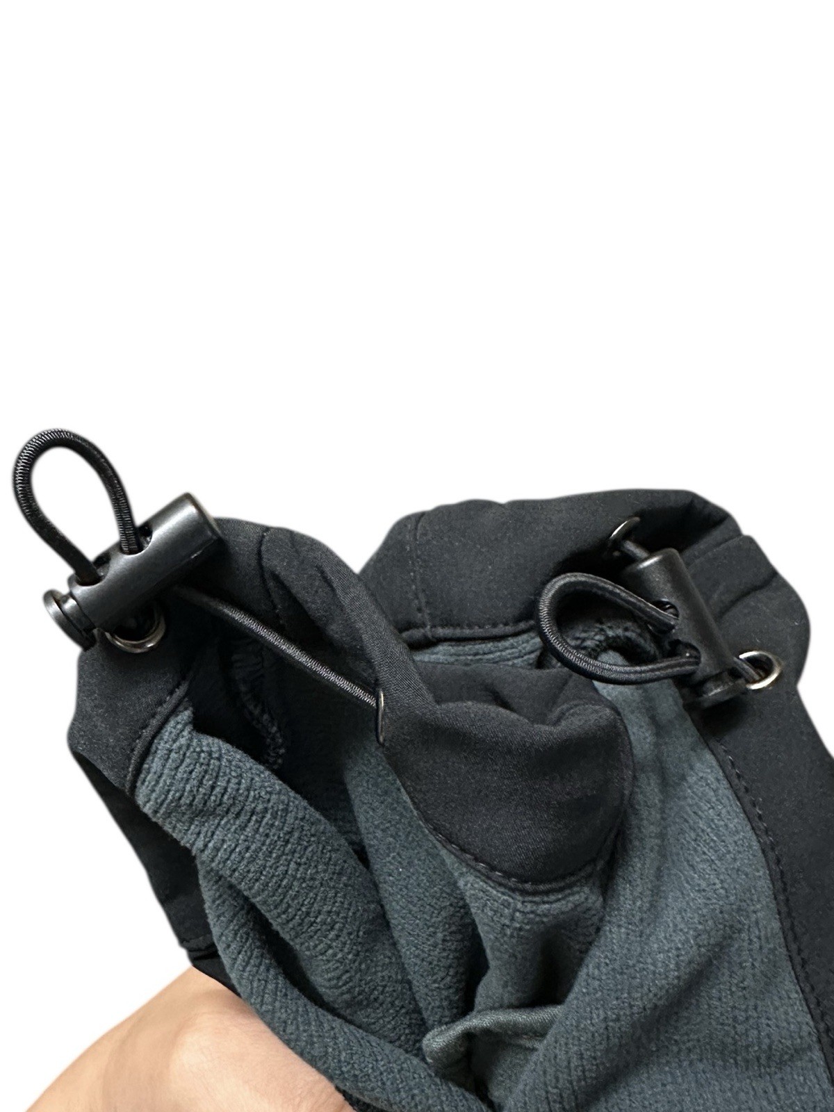 KITH Jacket Softshell Black Full Zip Pockets Line… - image 5