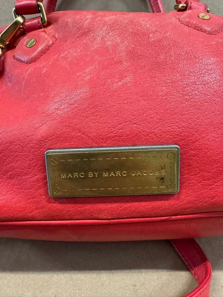 Bolso de mano Marc by Marc Jacobs clásico de cuero Q Francesca rosa para mujer Foto 4 de 4