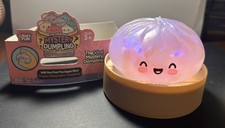 Holographic Mystery Dumpling Squishy Bun Pink Glitter Viral Rare