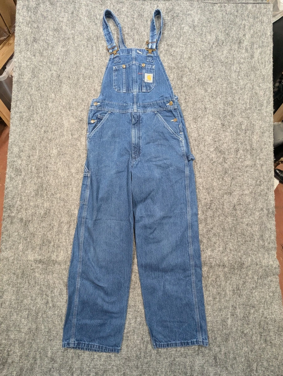 carhartt denim overalls products for sale | eBay