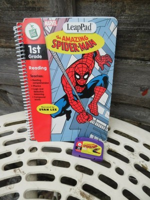 Leappad Learning System Leapfrog The Amazing Spiderman 1st Grade Reading Book A Ebay
