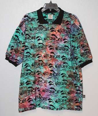 RARE Vintage Rum Reggae NAPLES FLORIDA WATERFRONT Hawaiian Shirt XL