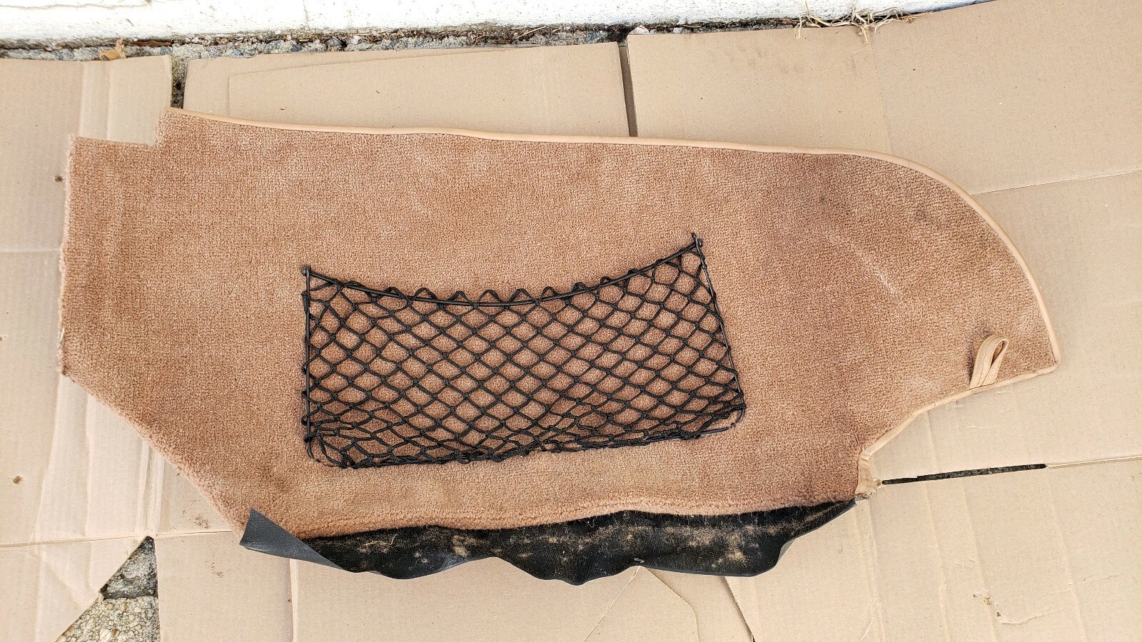 1999-2004 BENTLEY ARNAGE SEDAN INTERIOR FLOOR TRUNK CARPET MAT COVER RIGHT SIDE 