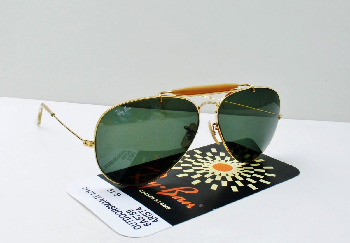 Ray-Ban B&L USA Aviator 62□14 Driving VINTAGE B&L RAY BAN USA OUTDOORSMAN AVIATOR 62[]14 VINTAGE