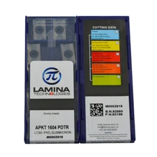 10psc LAMINA APKT1604PDTR R0.8 Carbide Milling Inserts