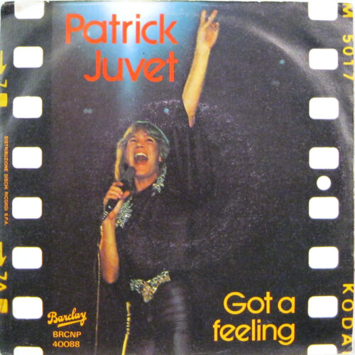 PATRICK JUVET "GOT A FEELING" 45' mint - Afbeelding 1 van 1