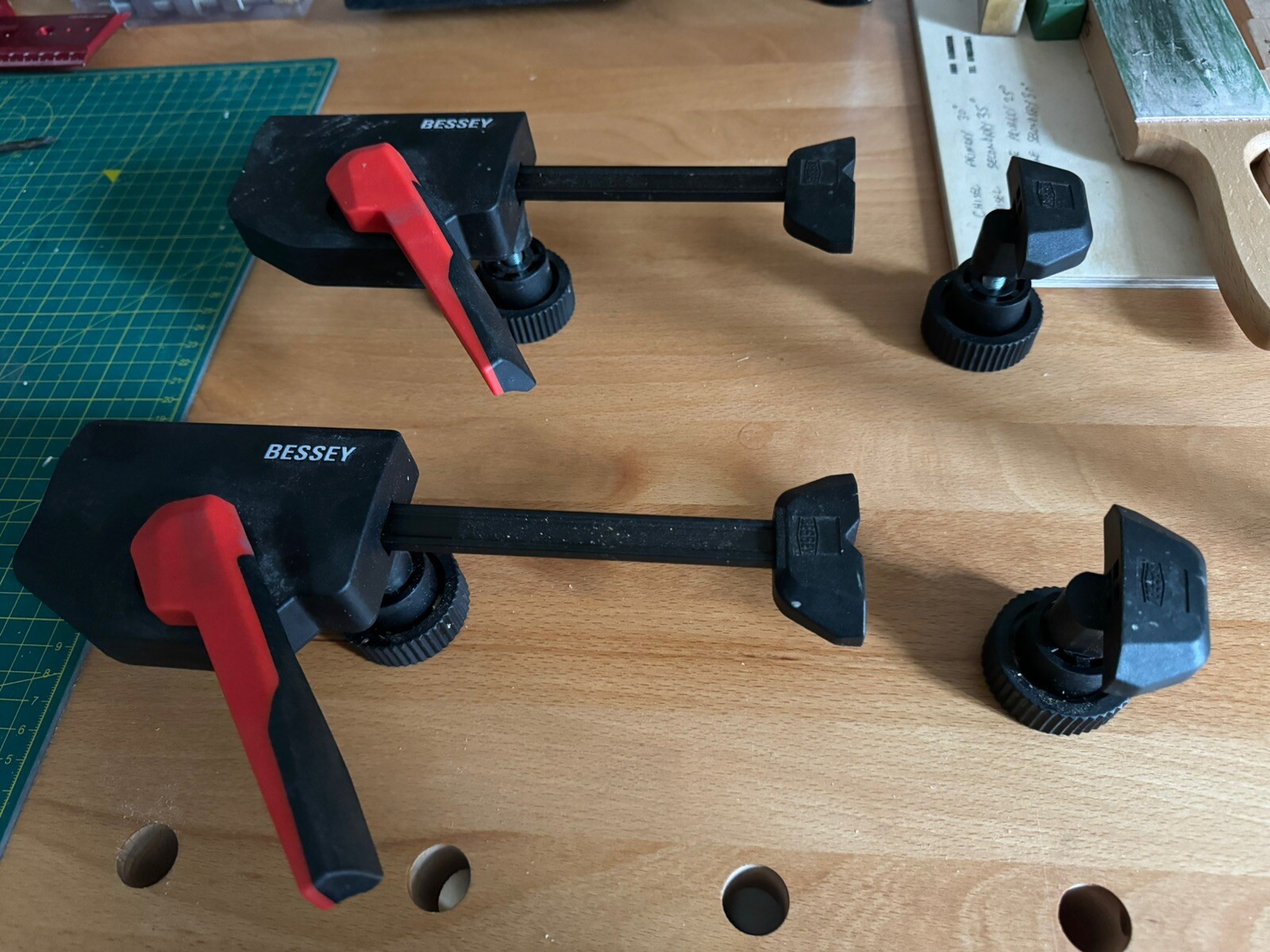 BESSEY Horizontal pulldown clamp WNSSETMFT 4008158041872 eBay