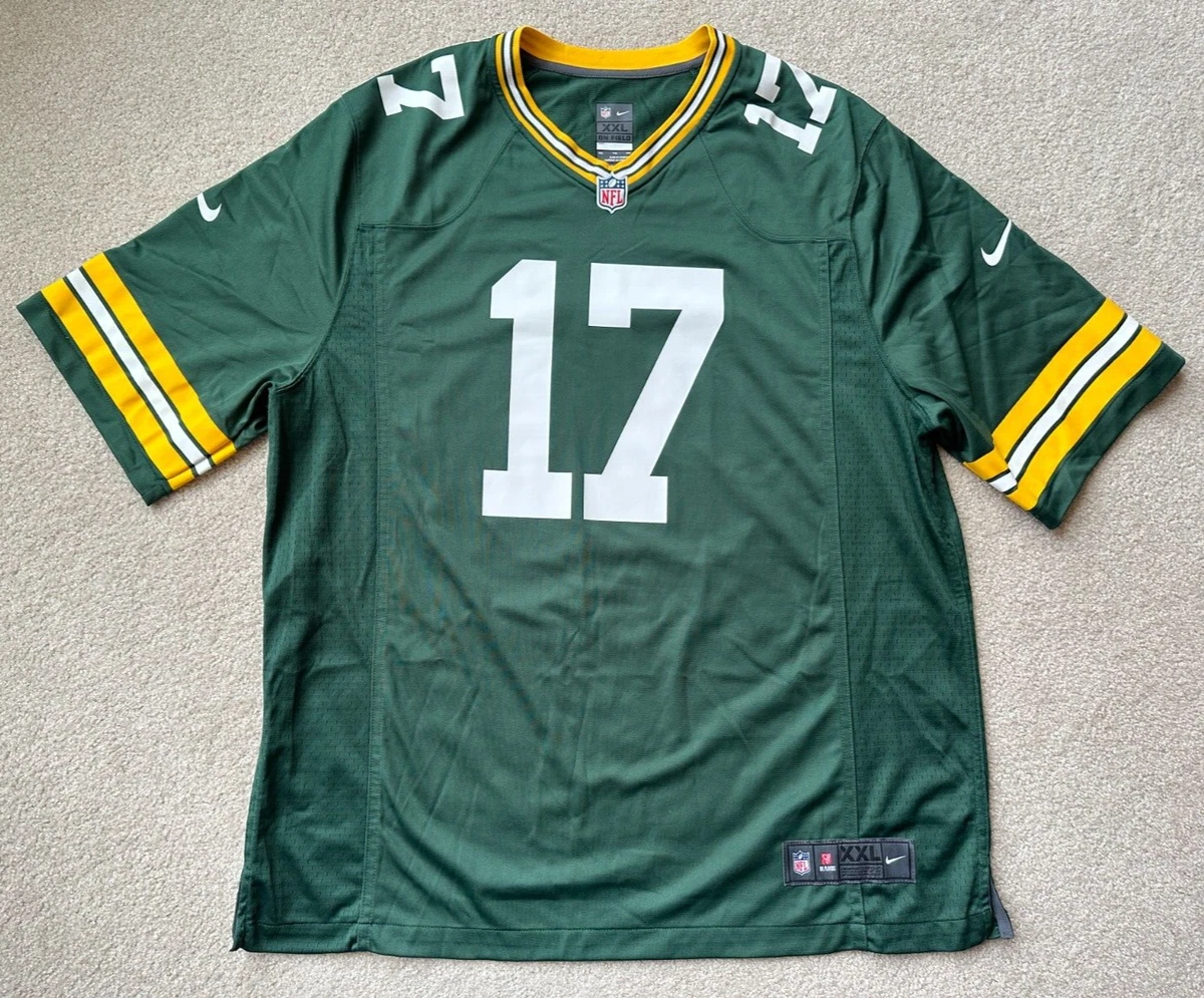 green bay jersey 2xl
