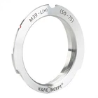 K&F CONCEPT M39-LM(50-75) Leica M39 50mm/75mm Lens to Leica M Lens Mount Adapter