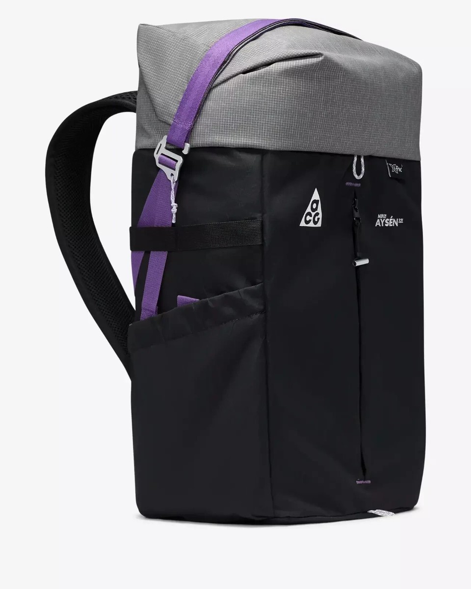 Nike ACG Aysen XPAC Day Pack 32L Backpack Black Purple DV4054-010