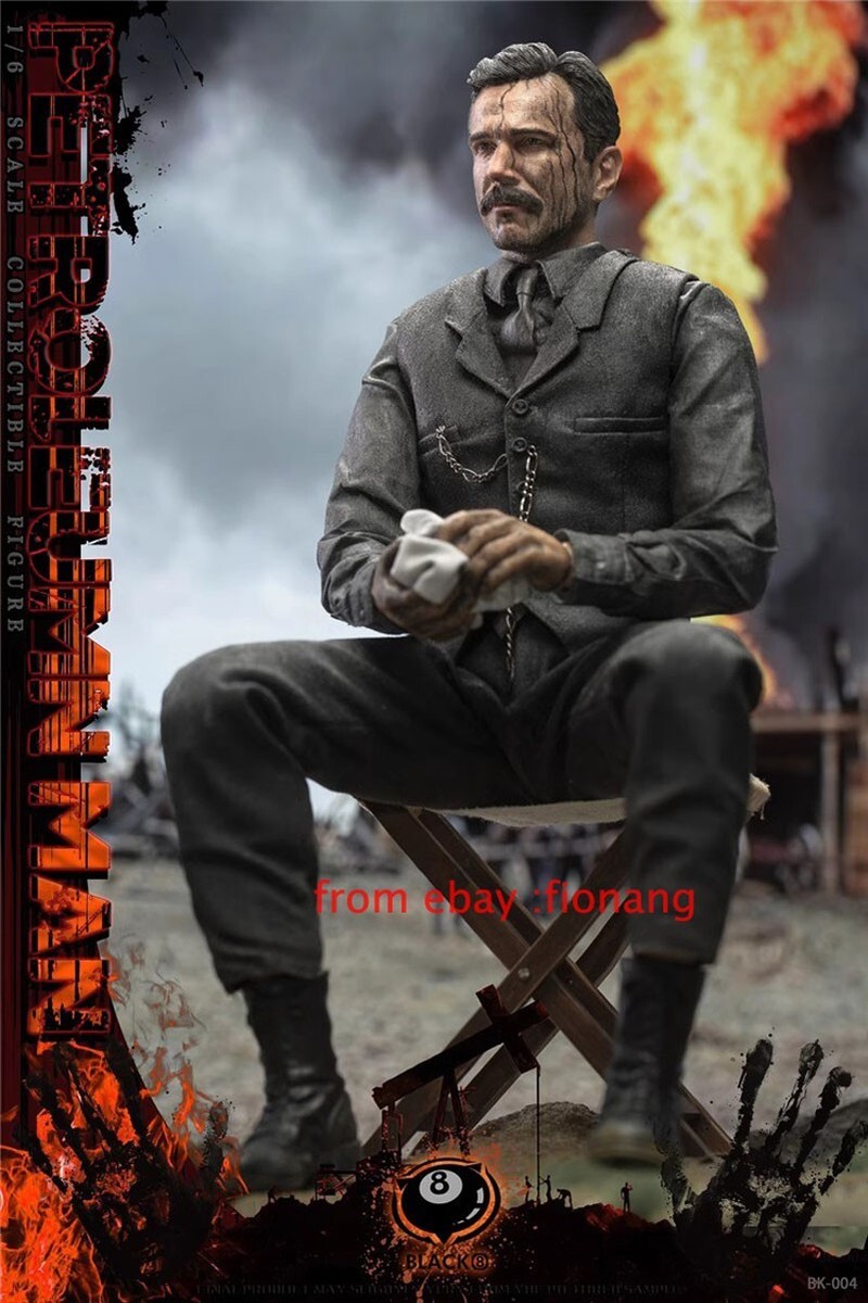 BLACK 8 STUDIO BK-004 1/6 Oilman There Will Be Blood Daniel Day
