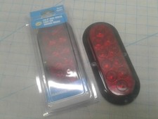 Trailer RV Sealed 6" Oval Lights X 2 Sea Choice 52841