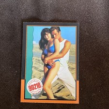 B34 Beverly Hills 90210 Topps 1991 #15 Shannen Doherty Luke Perry Dynamic Duo