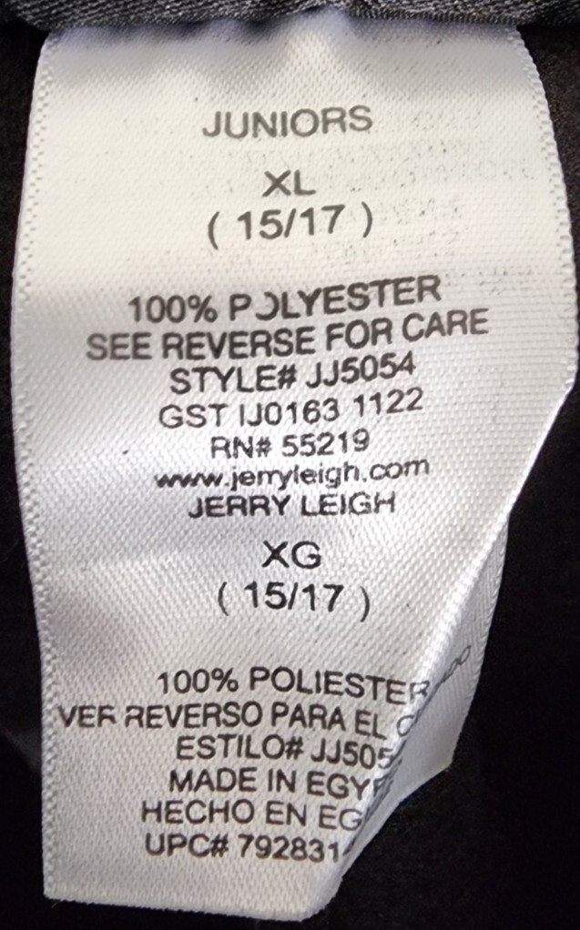 Modern Lux Women's Black is Beautiful Graphic Crop Hoodie Size XL Pre-Owned