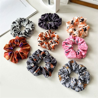 Halloween Headbands Bulk Women Fabric Elastic Knotted Ghost Pumpkin Skull Amazon.com: Retrowavy 40 Pcs Halloween Headband Assorted  main image 2