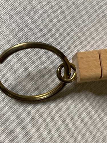 Vintage Wooden keychain name NICK - Picture 6 of 8