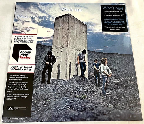 The Who "Who's Next" Half Speed Mastering Vinyl LP Import Townshend Sealed NEW