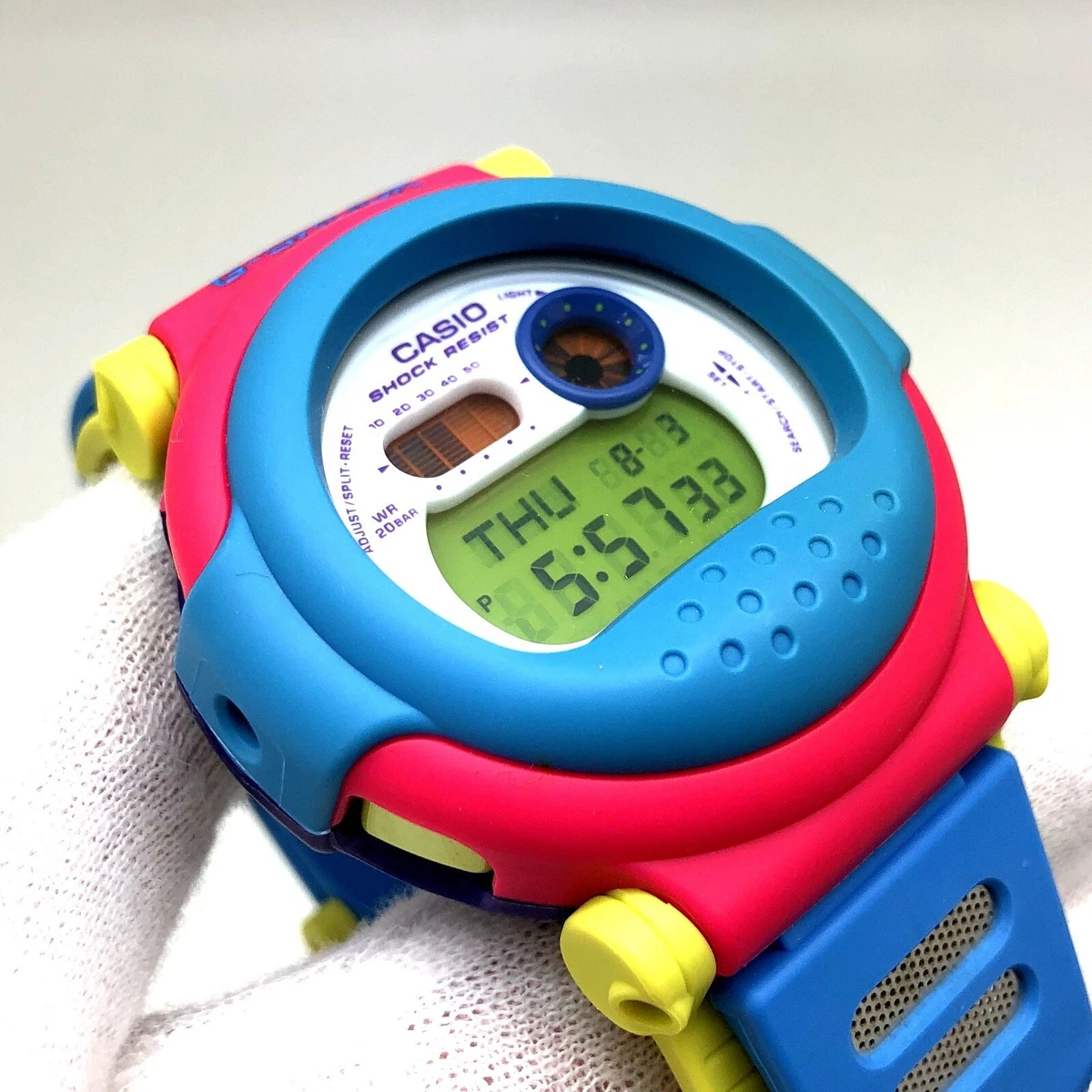 Near Mint Casio G Shock Jason G 001 Jason Series Blue Men s Watch Used AWB