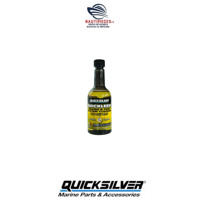 Nettoyant injection Quickleen Quicksilver pour hivernage de bateau