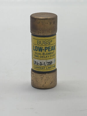 Fusibles Bussmann LPN-RK-3-1/2SP 3,5A - Lot De 2 - Protection Circuit électrique