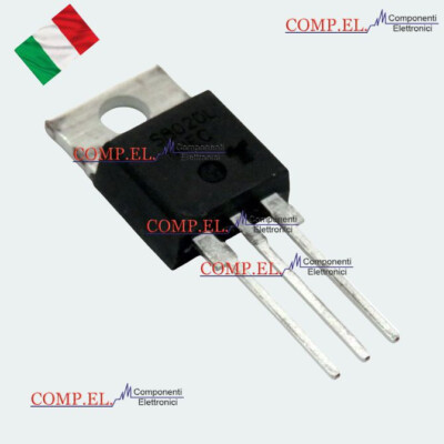 S8020L S8020 SENSITIVE SCR 20A 800V IGT 1mA 30mA TO220 Original TECCOR