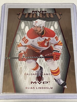 2023-24 MVP Hockey Elias Lindholm MVP Talent #MT-28 Calgary Flames