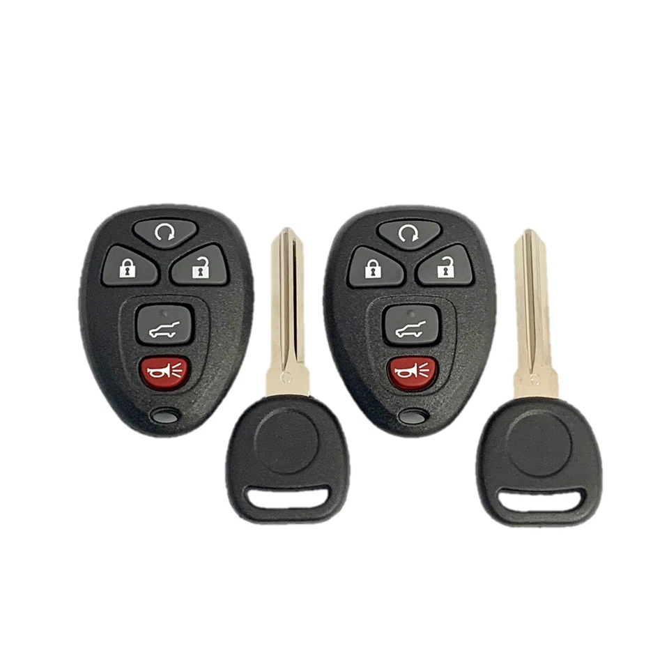 GMC Acadia 2007-2017 OEM controles remotos electrónicos + llaves astilladas SUV 5Tn OUC 15913415 Foto 4 de 4