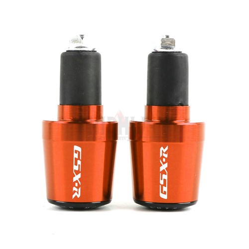 Motorcycle Handlebar End Grips Weight Plugsfor Suzuki GSXR 600 750 1000 GSX250R - Picture 36 of 54