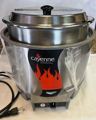 Vollrath 72009 Cayenne 11 Qt Rethermalizer Heat N Serve w/ Inset & Cover